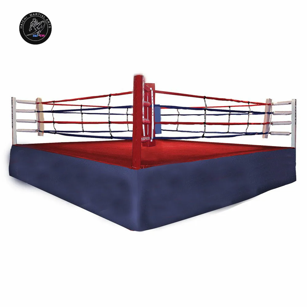  Factory Sale used rope floor mounted boxing ring With Strong
