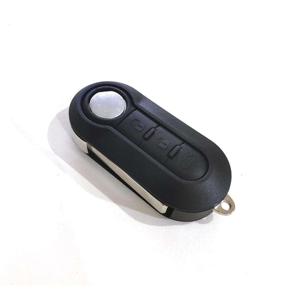 Car Accessories Blank Car Keys Replacement Plastic Remote Car Key Case Shell Fit for Fiat Punto Palio Uno Strada 500