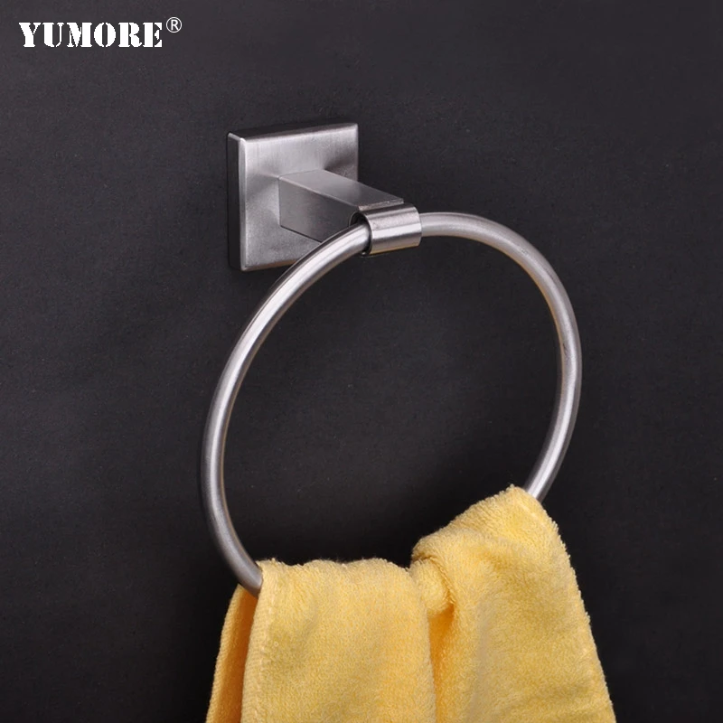 Трехместный 4 рейки Бар Круг Круглый Ванная комната Restroom душ настенный держатель для полотенец для рук