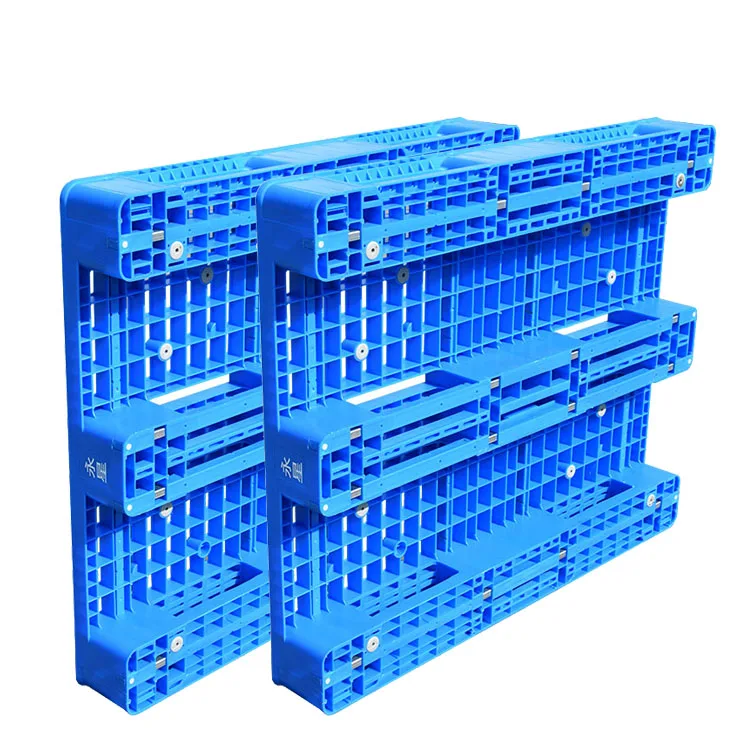 1100 x 1100 mm warehouse radio rack recycling plastic pallet