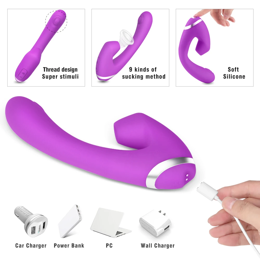 S-HANDE drop shipping Women Sucking Vibrator with 9*3 Speeds Vibration Modes For Women Masturbation clitoris sucking vibrator
