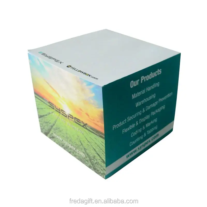 Wooden pallet memo block note pad/block memo pads