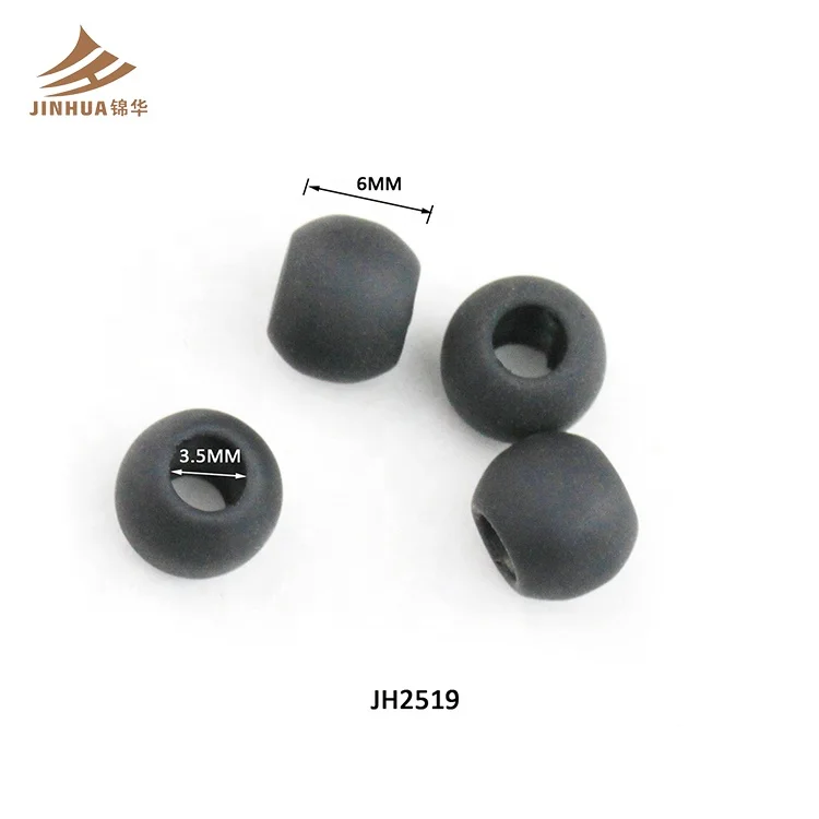 Custom engraved round 6mm hole beads pearl with customer logo beads