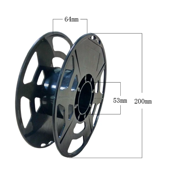 
premium black 3d printer filament pla 1.75mm plastic for 3d printer Exciting New 3D Printer Filaments 