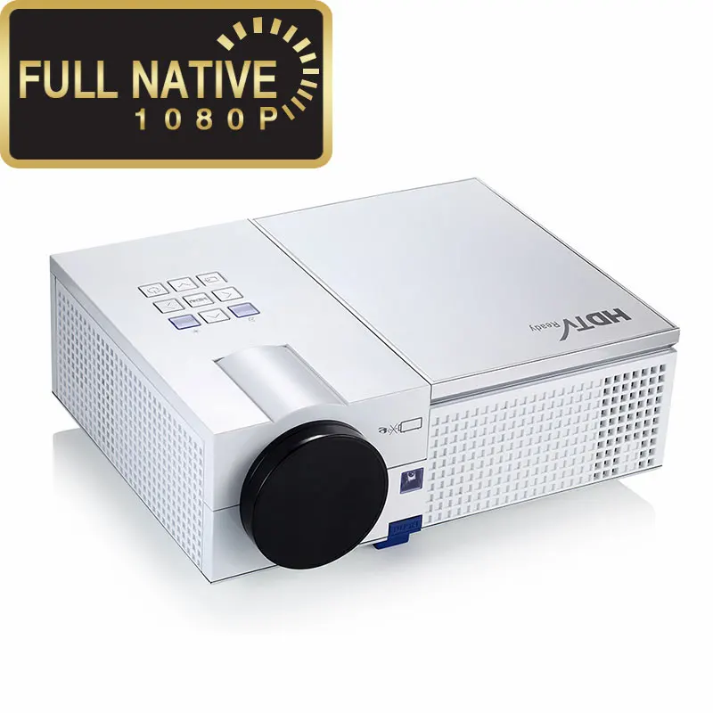 Самый мощный широкосветодио дный угольный светодиодный проектор ЖК-проектор для домашнего кинотеатра