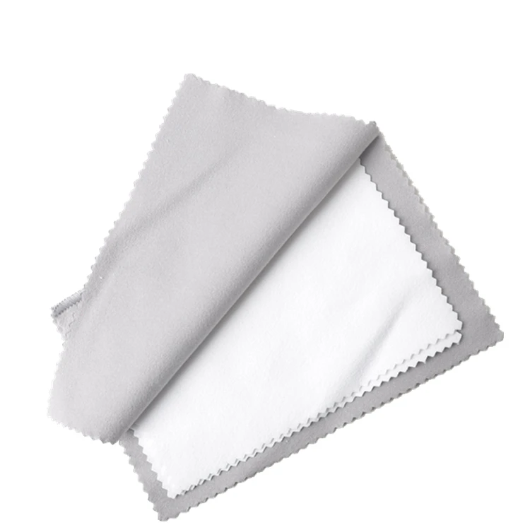 custom tarnish remove microfiber jewelry polisher polishing cloth wholesale