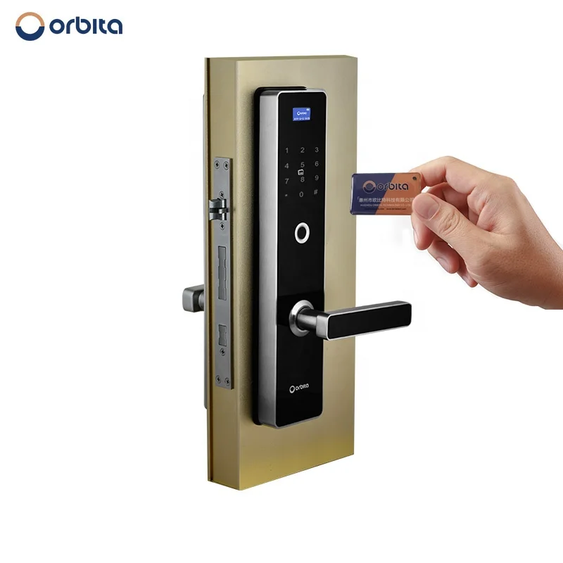 
Orbita Factory Biometric smart security door lock One time code fingerprint lock blue tooth smart card lock system 