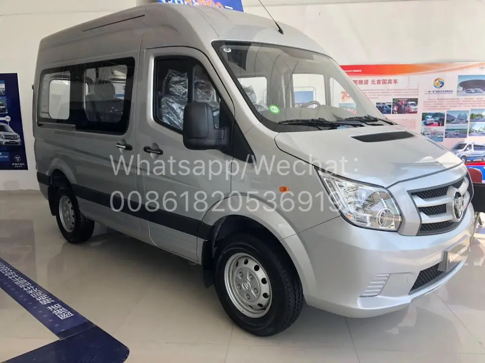  Дизельная модель FOTON TOANO 2018 9-17 сидений двигатель Cummins мини-автобус для