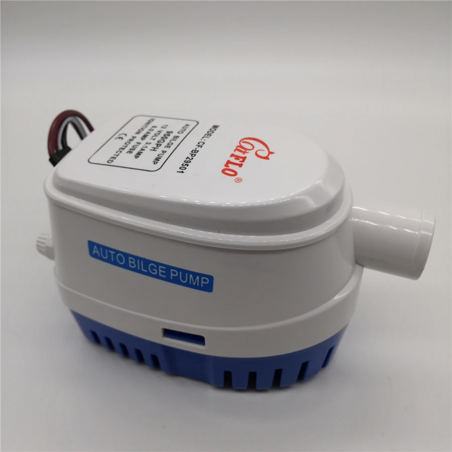 
950GPH DC Marine Auto Submersible Bilge Pump 12V 24V for Boat Yacht 