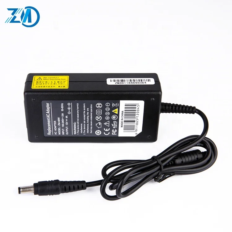 Хорошее качество компьютер адаптеры для сим карт импорт части компьютера из Китая 48 Вт 12 В 4a ноутбук адаптер