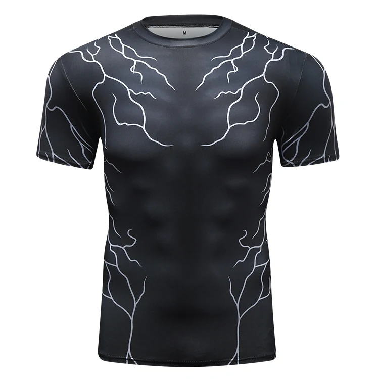 New Movie Superhero Clothing Men Sports 3d print Sports T Shirrs