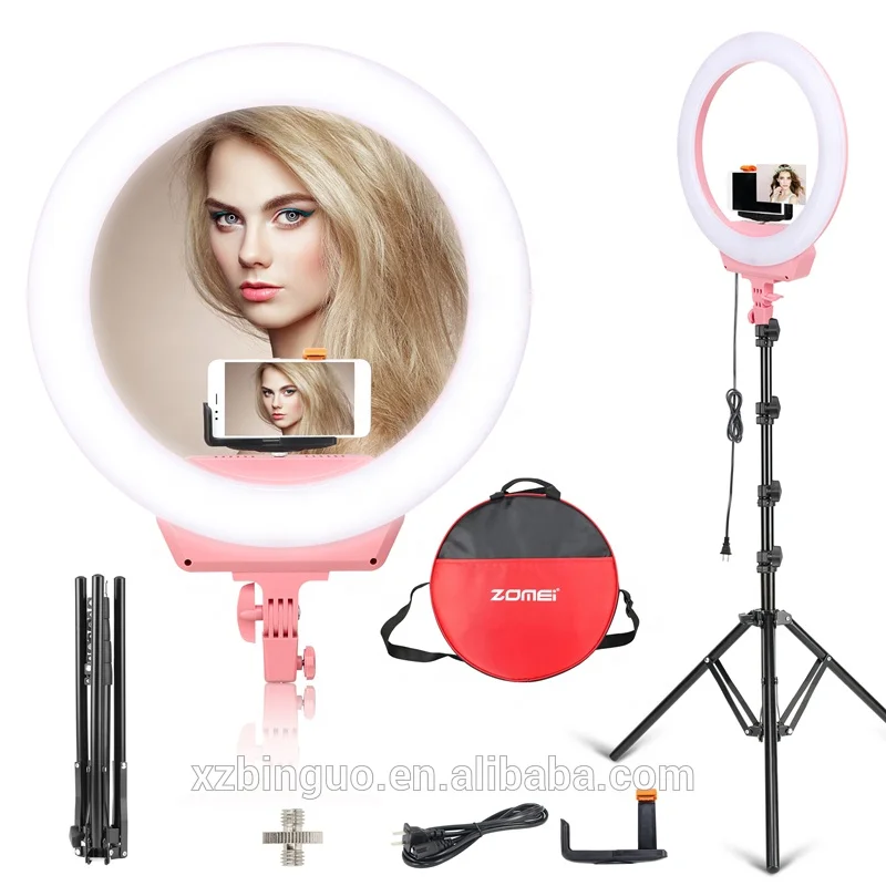 Zomei ZM-R16B 3200-5600 K Di-Color затемняемый Светодиодный свет камеры видео лампы