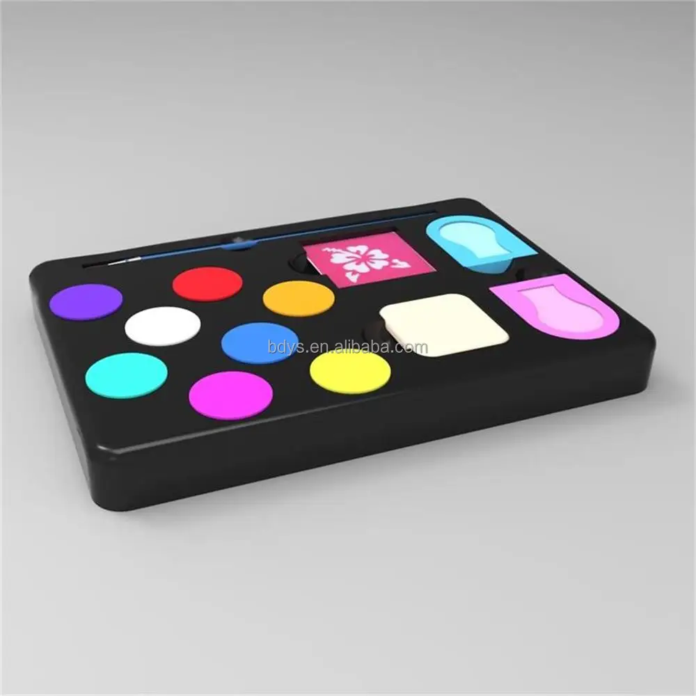 Необычные Хэллоуин клоун макияж на водной основе лицо живопись