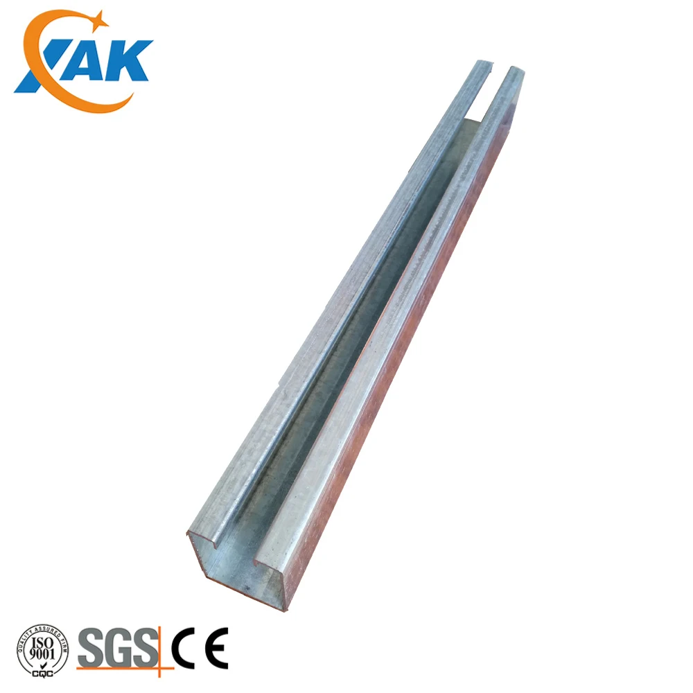 C Shape steel profiles for guide
