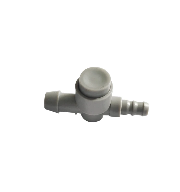 
High quality plastic air release valve with push button for medical 
