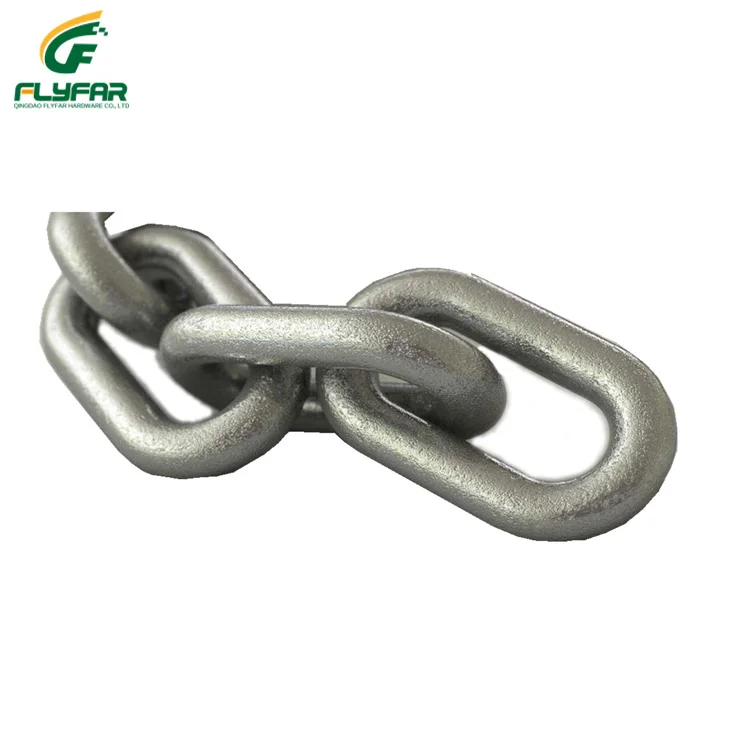 Galvanized Iron Steel Short Link Chain DIN763 DIN766 DIN764 Standard Chain