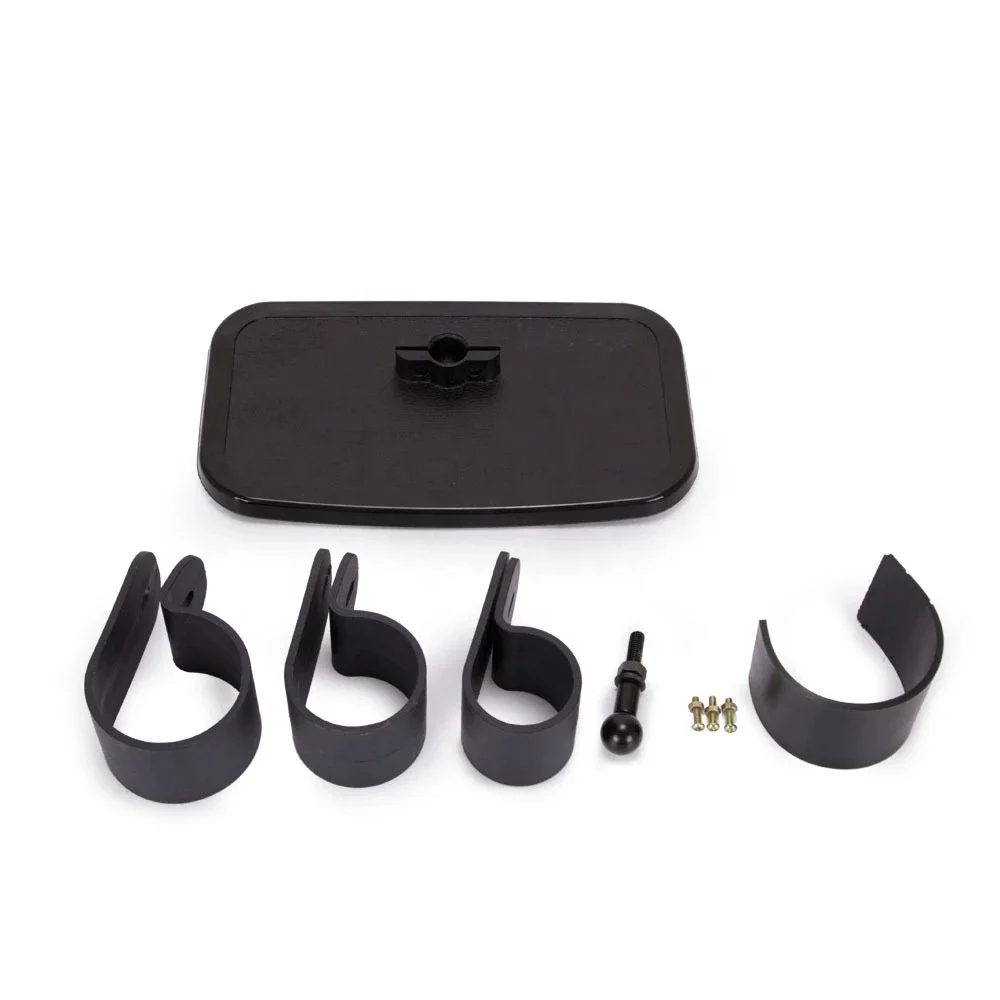 Universal Custom Plastic Motorcycle Side Rearview Rear View Mirrors 1.5' 1.75' 2' For Motorbikes and UTV