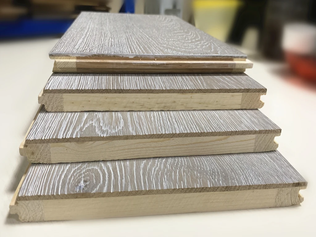 low tax 2 ply engineered European oak wide plank flooring for USA market