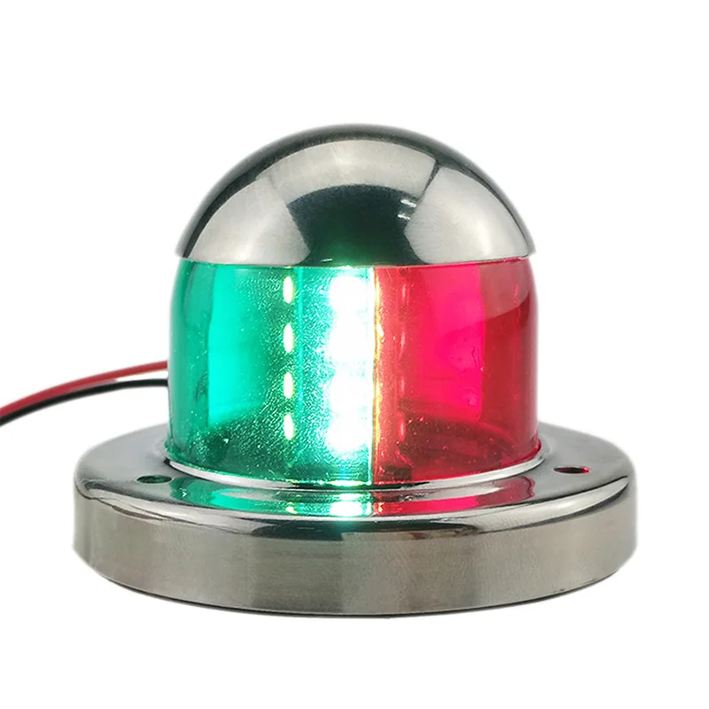 KETO Waterproof Stainless Steel Ship Yacht Boat 12V DC LED Marine Navigation Bow Stern Light