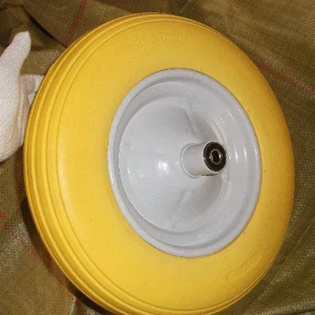 Welcome  size 3.00-4  Wheelbarrow PU Foam solid Wheel