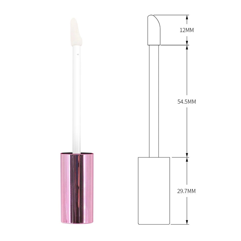 Manufacturer Cheap Custom Cosmetic Packaging Empty lipgloss tube plastic lipstick cosmetic make your own lipgloss tube