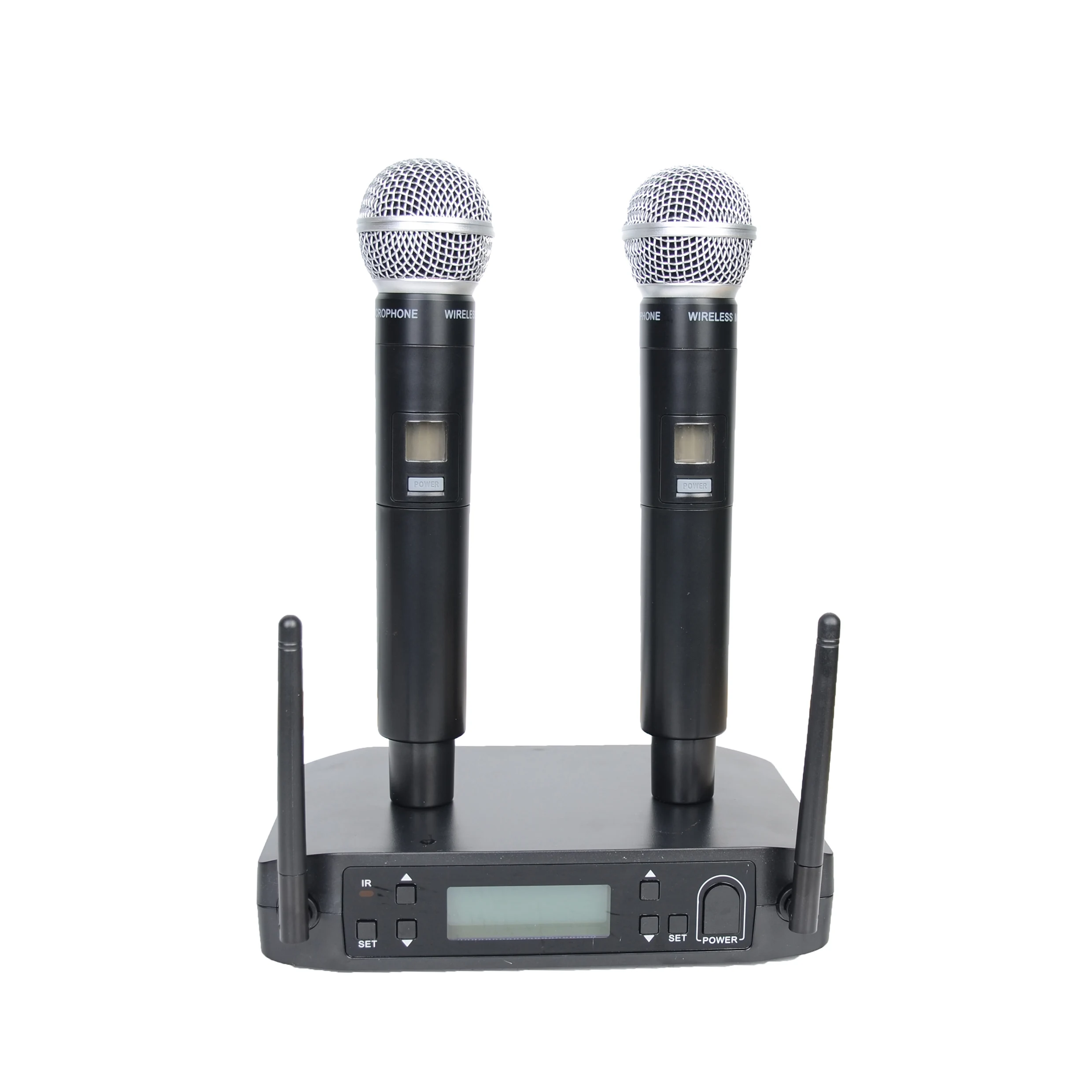 Accuracy pro audio UHF-120 Hot Sale Professional UHF Wireless Microphone System For Stage And Karaoke Handheld Microphone
