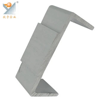 Alibaba Trade Assurance Подгонянный промышленный алюминиевый профиль штранг-прессования для алюминиевой железной дороги