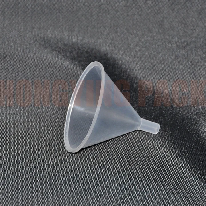 100% new pp plastic funnel disposable funnel laboratory separation funnel