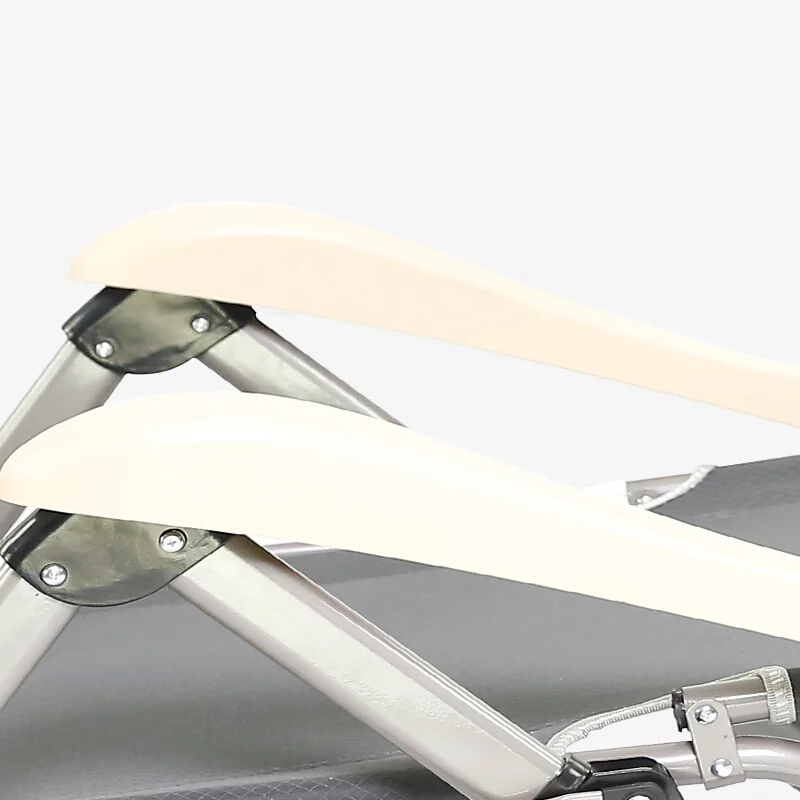 Luxury Massage Outdoor sunbed Garden Patio Folding Recliner Beach Camping Zero gravity folding lounge chairs for Noon Break