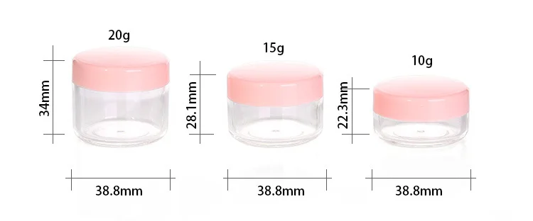 
Cheap can customize simple Pretty good round black cosmetic face cream jars 