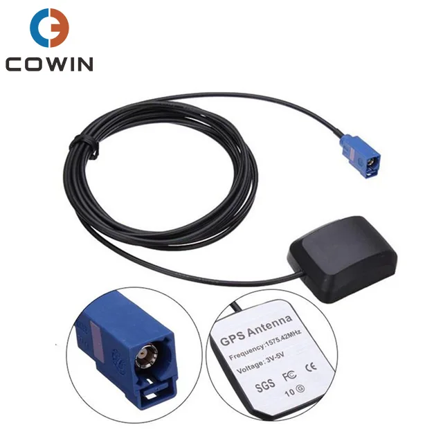 Active Beidou BD 1561MHz Active Car GPS Antenna , 28dBi External Antenna GPS With Fakra Connector