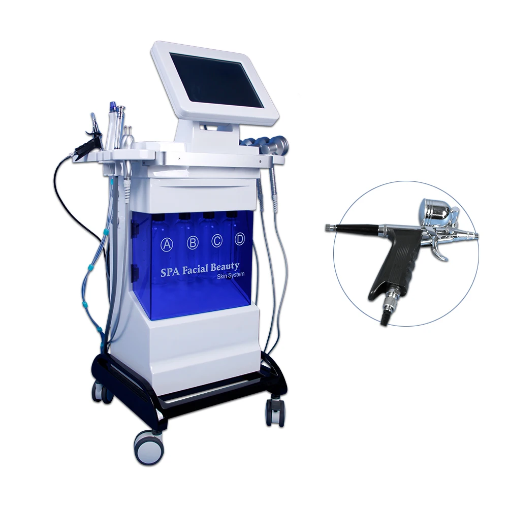 Beir supplier professional Hydra Dermabrasion facial cleaner beauty equipment for salon/bio spray plus skin care beauty machine