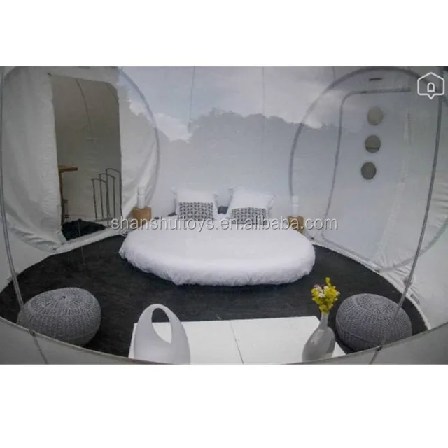 Outdoor igloo dome bubble tent / Inflatable Transparent Bubble House/ Inflatable Hotel Lodge Tent for sale