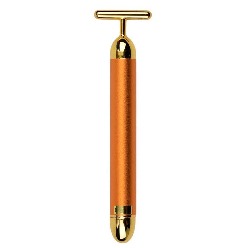 New Arrival 24K Gold Face Lift Energy Beauty Bar Household Wrinkle Removal Skin Tightening Vibration Massager