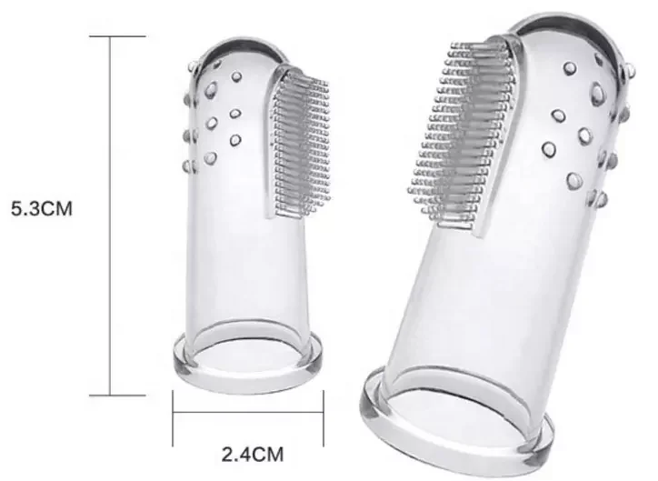 
Baby Silicone Finger Toothbrush Baby Teething Toothbrush Mini Toothbrush 