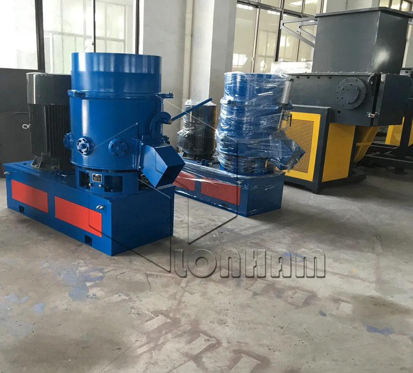 Waste Film Agglomerator Plastic Pelletizing Machine