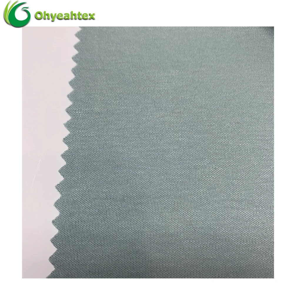 
Wholesale 100% Combed Mercerized Pima Cotton Interlock Knit Fabric For T-shirt 