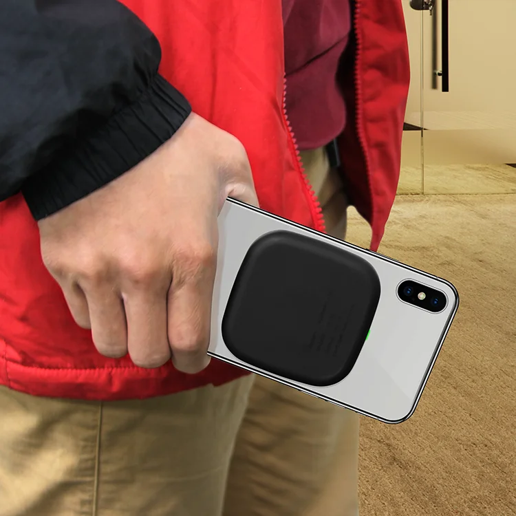 2019 лучший движущийся карман зарядки 5 w 4,35 V 4000 mAh Power Bank Беспроводное зарядное устройство для iphone и samsung