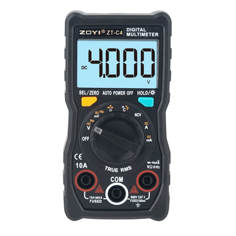 Motorcycle Repair Multi Tester ZOTEK Pocket Digital Multimeters