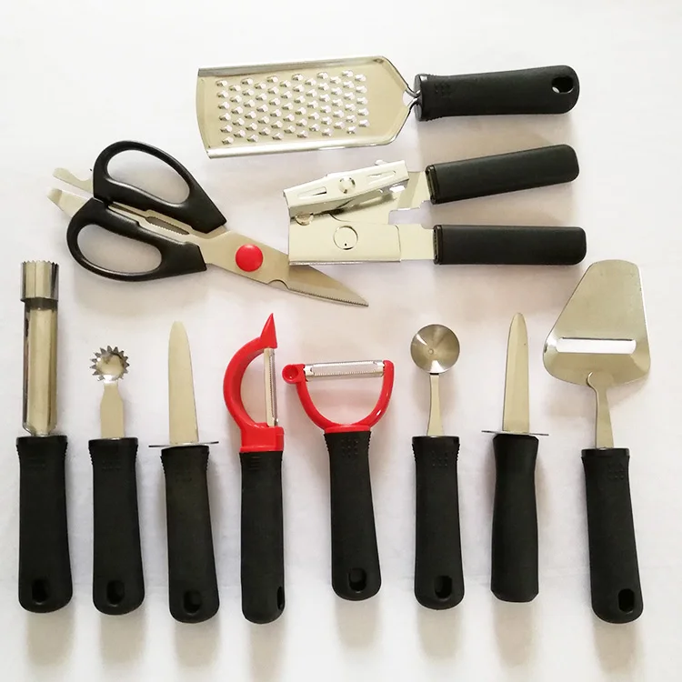 Chinese Factory Supplier Stainless Steel Oyster Shucking Knife Seafood Shellfish Clams Opener Knife