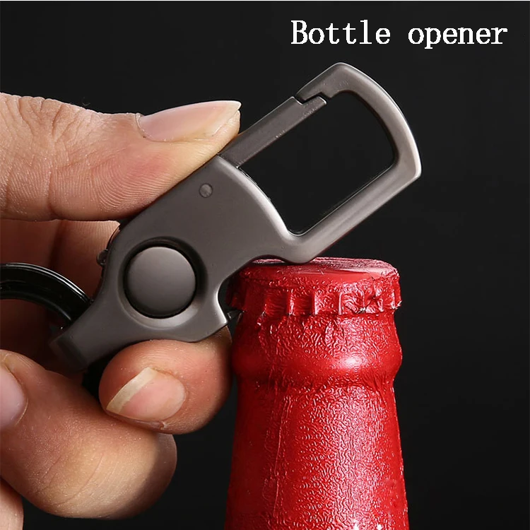 
Custom Logo Printing Mini Led Flashlight Keychain,Bottle opener key chain 