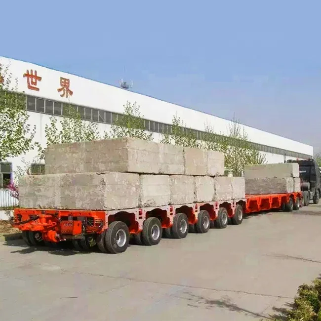 China CIMC Three-axle 50Ton Lowbed Semi-trailer for Sale