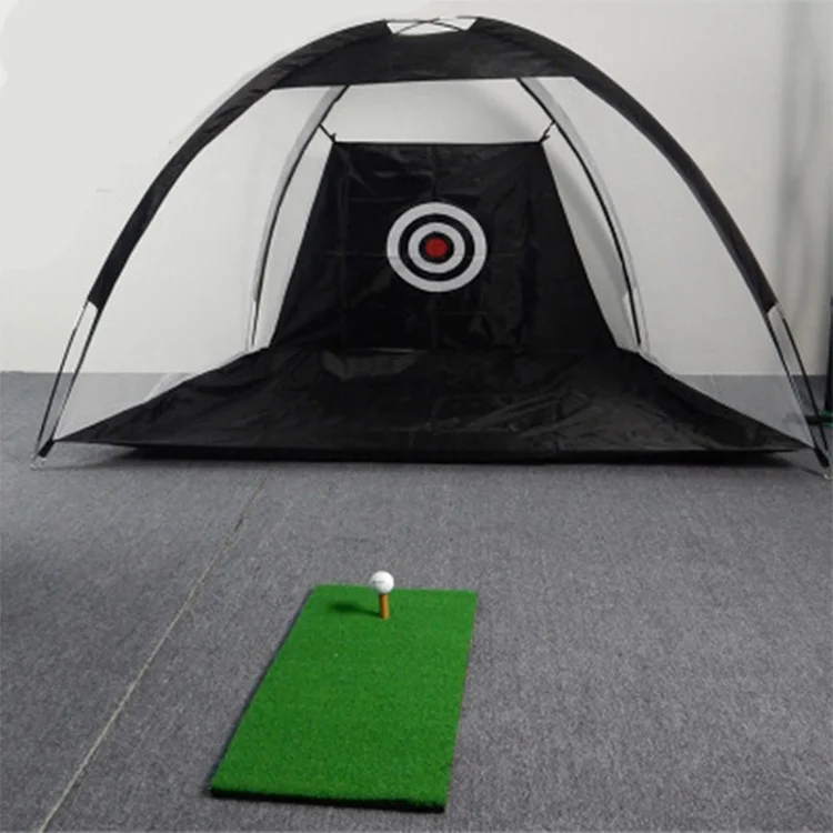 Golf Hitting Nets Training Aids for Backyard Driving Range with Target Chipping Practice Net and Carry Bag