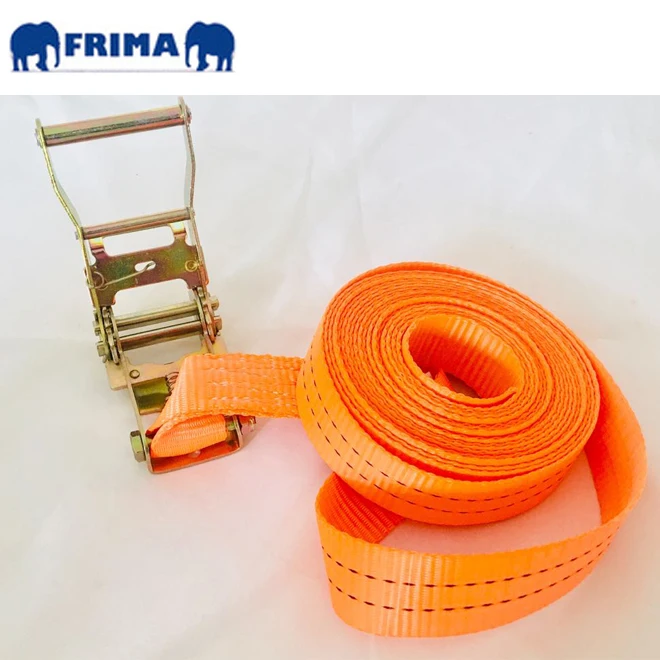 Сверхпрочный Трещоточный ремень для крепления груза без крючков, 2 т/35 мм/2000 даН/4400 фунтов/6 м