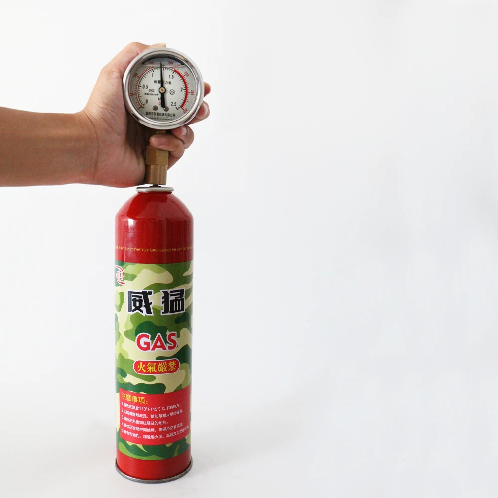 
High efficient airsoft green gas 1680ml red gas for airsoft 