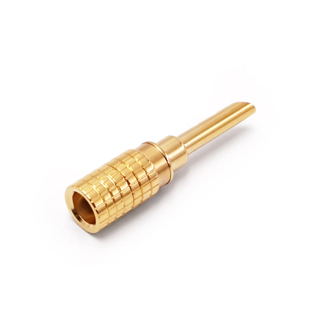 Банан-штекер с разъем с зубцами разъемом спикер Вилки