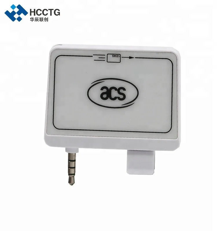 Emv 3,5 мм аудио jack усилитель android rfid мобильного смарт-mate card reader writer-ACR32