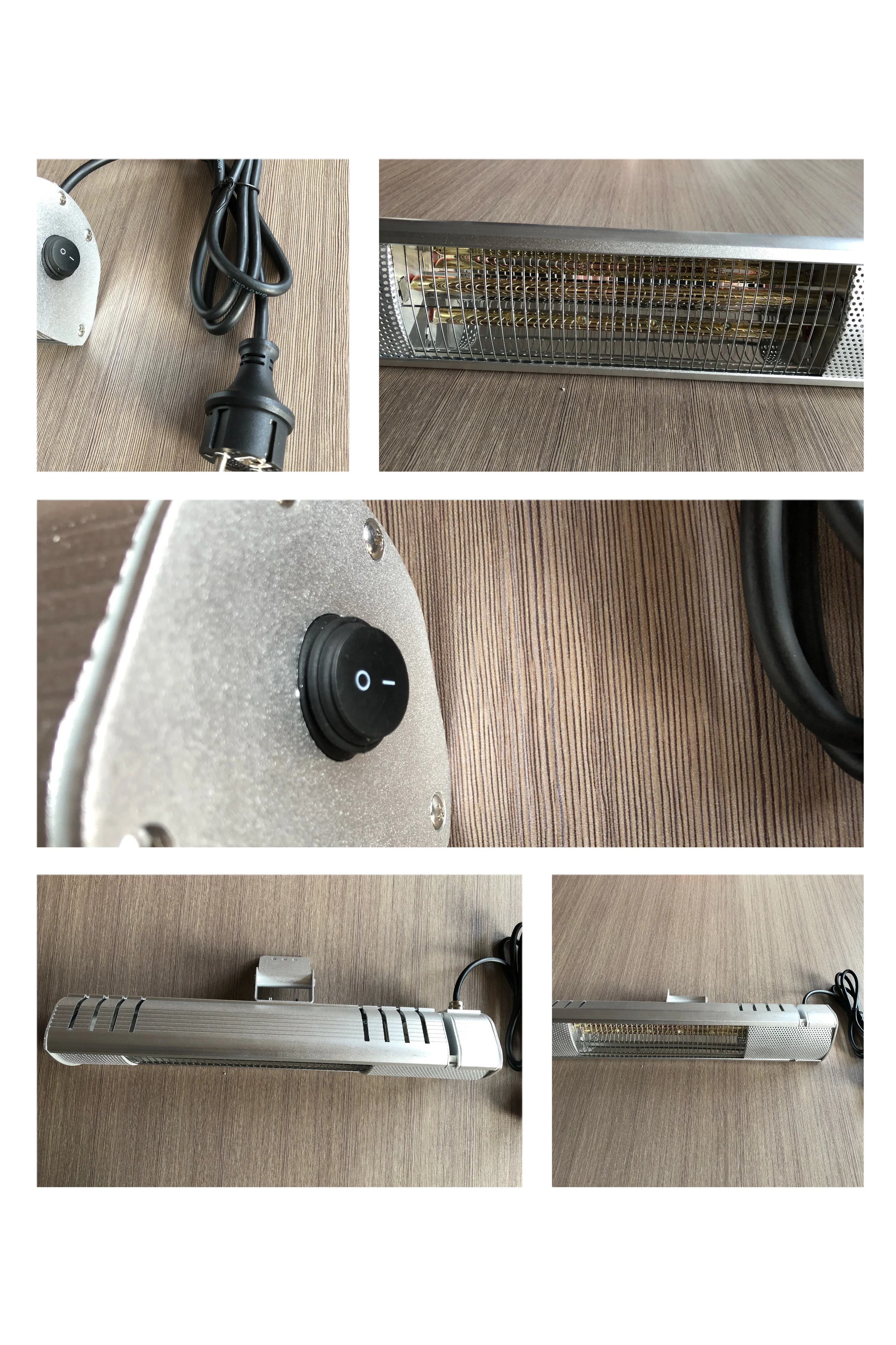 2020 Cixi V-Mart 1500 Вт/2000 Вт/2500 Вт/3000 Вт Золотая трубка инфракрасный настенный обогреватель внутреннего дворика