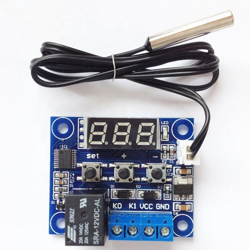 W1209 mini digital display temperature control switch incubator thermostat