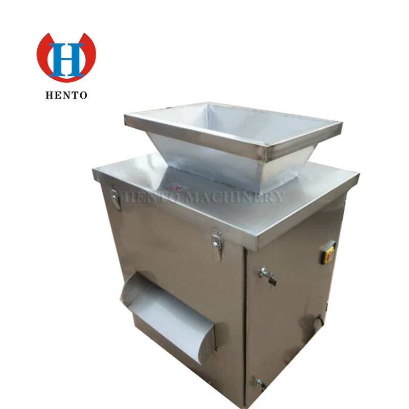 Commercial Chicken Cutter Cube Beak Cutting Machine Frozen Chicken